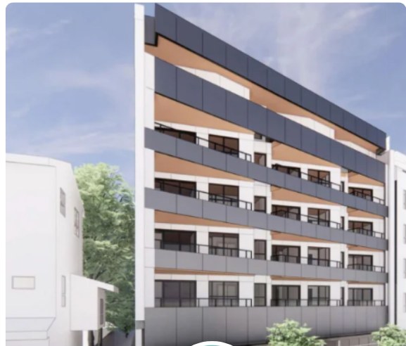 Exterior of a low-rise multi-family residential development