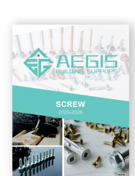 CAPS Screw product brochure cover, 2025-2026