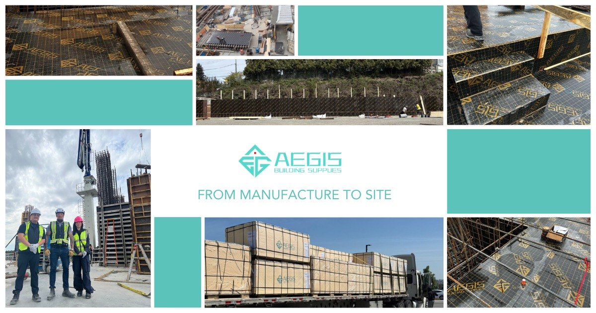 Aegis formply from manufacture to site