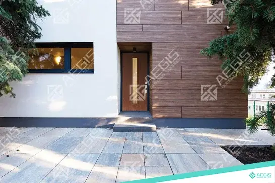 841.2.2 - LITE CENTRE - DOUBLE - WOOD EXTERIOR DOOR (WITH GLASS) 20 MINUTE FIRE RATING 2X W36 X H80 INCH LEAF RO W74 X H82 INCH (SLAB ONLY, RO = 2x34"(2x2'-5/6") SLAB/LEAF = 2x32"(2x2'-2/3"), RO = 2x82"(2x6'-5/6") SLAB/LEAF = 2x80"(2x6'-2/3"), 1'-3/8", 4'-9/16" (2"x4" WALLS), WHITE, BUTT HINGE (TYPICAL), MATTE BLACK, 3, NONE, PRIMER, MILL (RAW ALUMINUM), SMOOTH, SINGLE HOLE)