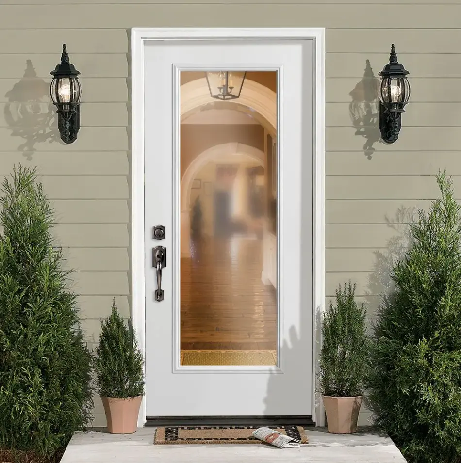 8401 -   FULL LITE EXTERIOR DOOR STEEL SKIN - SINGLE - WOOD EXTERIOR DOOR