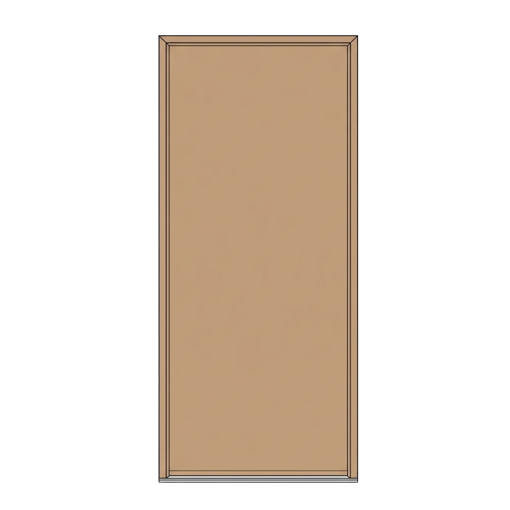 FLAT PANEL EXTERIOR DOOR 20 MINUTE FIRE RATING