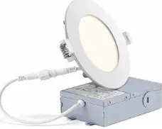 260601 - SLIM PANEL LED POTLIGHTS (4", WHITE)